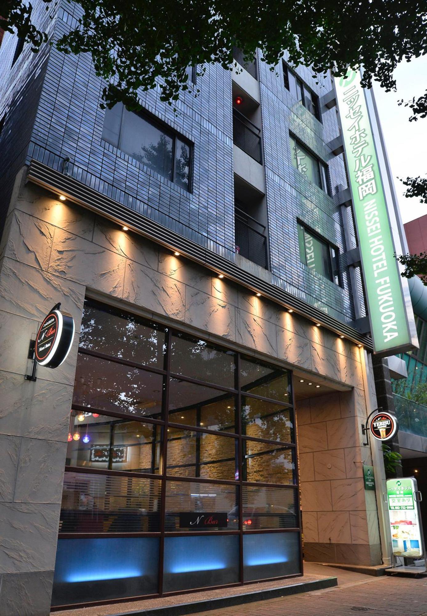 Nissei Hotel Fukuoka Фукуока Экстерьер фото